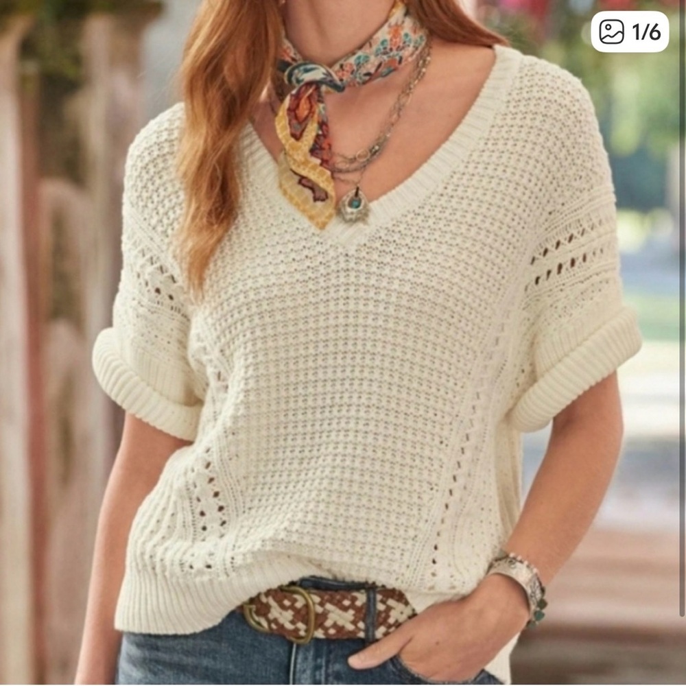 Sundance My Everyday Sweater Ivory XL